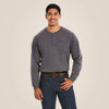 Ariat - FR Air Henley - Charcoal Heather