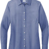 Brooks Brothers Women's Wrinkle-Free Stretch Pinpoint Shirt - Cobalt Blue