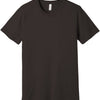 BELLA+CANVAS Unisex Jersey Short Sleeve Tee - Brown - Brown