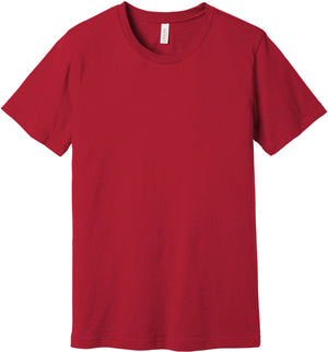 BELLA+CANVAS Unisex Jersey Short Sleeve Tee - Canvas Red