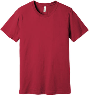 BELLA+CANVAS Unisex Jersey Short Sleeve Tee - Cardinal