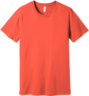 BELLA+CANVAS Unisex Jersey Short Sleeve Tee - Coral