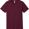 BELLA+CANVAS Unisex Jersey Short Sleeve Tee - Maroon - Maroon