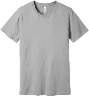 BELLA+CANVAS Unisex Jersey Short Sleeve Tee - Silver