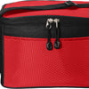 Port Authority 6-Can Cube Cooler - Red/Black