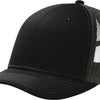 Port Authority Snapback Trucker Cap - Black/Grey Steel