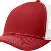 Port Authority Snapback Trucker Cap - Flame Red/White