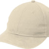 Port Authority Leather Strap Cap - Khaki