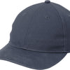 Port Authority Leather Strap Cap - Navy