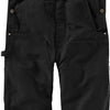 Carhartt Duck Unlined Bib Overalls - Black