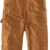 Carhartt Firm Duck Insulated Bib Overalls - Carhartt Brown