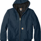 Carhartt Quilted-Flannel-Lined Duck Active Jacket