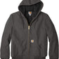 Carhartt Quilted-Flannel-Lined Duck Active Jacket