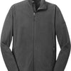 Eddie Bauer Full-Zip Microfleece Jacket - Grey Steel