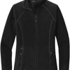 Eddie Bauer Ladies Full-Zip Microfleece Jacket - Black