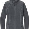 Eddie Bauer Ladies Full-Zip Microfleece Jacket - Grey Steel