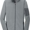 Port Authority Summit Fleece Full-Zip Jacket - Frost Grey/ Magnet