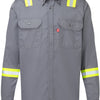 Bizflame 88/12 FR Taped Shirt - Gray