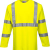 Modaflame Knit Hi-Vis Long Sleeved FR T-Shirt - Yellow