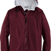 Port Authority Team Jacket - Maroon/ Light Oxford