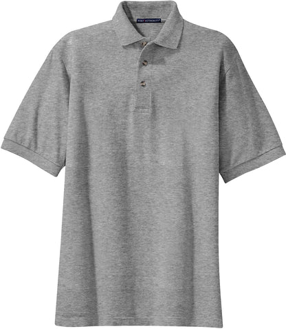 Port Authority Heavyweight Cotton Pique Polo