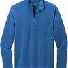 Port Authority Microterry 1/4-Zip Pullover - Aegean Blue