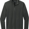 Port Authority Microterry 1/4-Zip Pullover - Charcoal