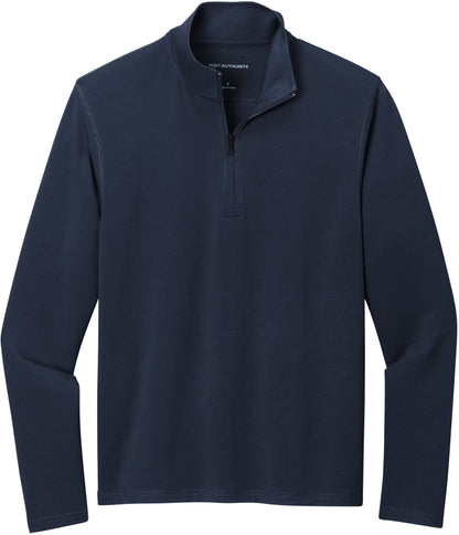 Port Authority Microterry 1/4-Zip Pullover