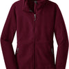 Port Authority Ladies Value Fleece Jacket - Maroon