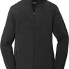 Port Authority Ladies Summit Fleece Full-Zip Jacket - Black/ Black