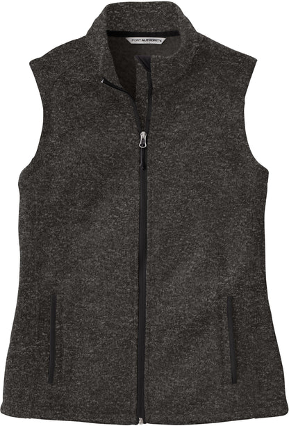 Port Authority Ladies Sweater Fleece Vest