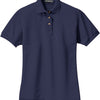 Port Authority Ladies Heavyweight Cotton Pique Polo - Navy