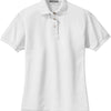 Port Authority Ladies Heavyweight Cotton Pique Polo - White