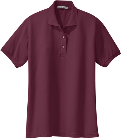 Port Authority Ladies Silk Touch Polo