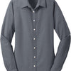 Port Authority Ladies SuperPro Oxford Shirt - Black