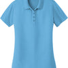 Port Authority Ladies Dry Zone UV Micro-Mesh Polo - Carolina Blue