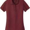 Port Authority Ladies Dry Zone UV Micro-Mesh Polo - Burgundy