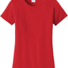 Port & Company Ladies Fan Favorite Tee - Bright Red