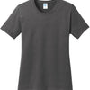 Port & Company Ladies Core Cotton Tee - Charcoal