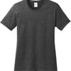 Port & Company Ladies Core Cotton Tee - Dark Heather Grey