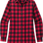 Port Authority Ladies Plaid Flannel Tunic