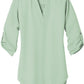 Port Authority Ladies 3/4-Sleeve Tunic Blouse