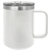 Polar Camel 15 oz. Vacuum Insulated Mug with Slider Lid - White