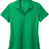 Nike Ladies Dri-FIT Micro Pique 2.0 Polo - Lucid Green