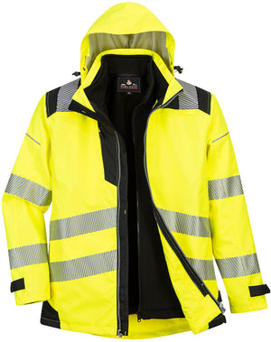 PW3 Hi-Vis 3-in-1 Jacket