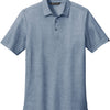 TravisMathew Oceanside Heather Polo - Blue Nights Heather