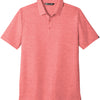 TravisMathew Oceanside Heather Polo - Cardinal Heather