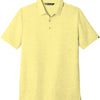 TravisMathew Oceanside Heather Polo - Pale Banana Heather