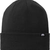 TravisMathew Solid Cuffed Beanie - Black