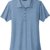 TravisMathew Ladies Oceanside Heather Polo - Classic Blue Heather